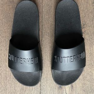 Stutterheim - Black - Sandals / Slides